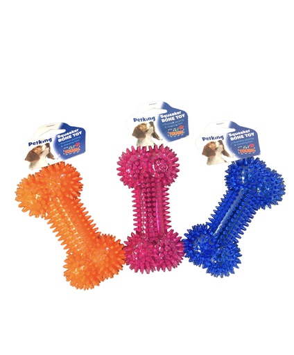 [PK-9421] JUGUETE PERRO HUESO SPIKE C/PITO