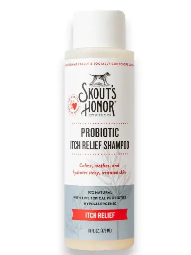 [SH-0853] SHAMPOO PROBIOTICO ITCH RELIEF SIN FRAGANCIA 16OZ
