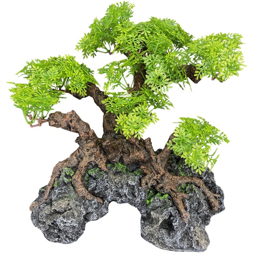 [93374] PLANTA PLASTICA KOMODO BONSAI 12"
