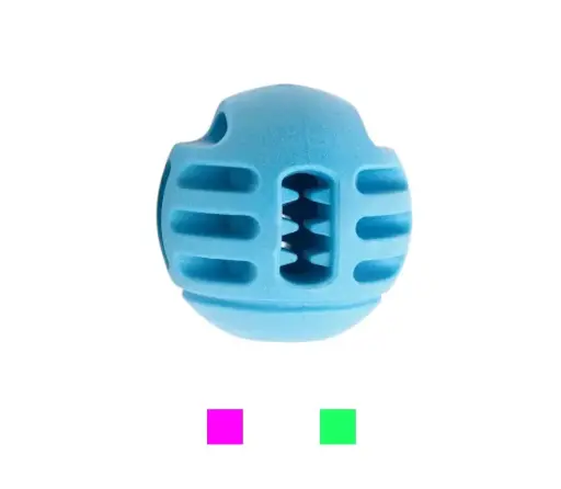 [851295] JUGUETE PERRO PELOTA MASTICABLE ZYRIN 3"