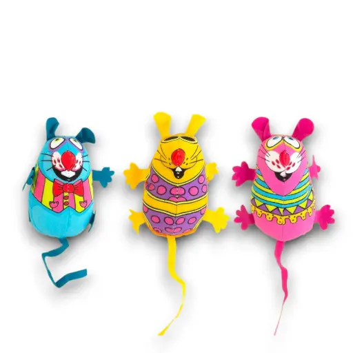 [50384] JUGUETE GATO RATON CLASSICS EEEKS 3"